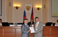 13 Награжение министра по управлению государственным имуществом по Волгоградской области Тецкого ВА.JPG